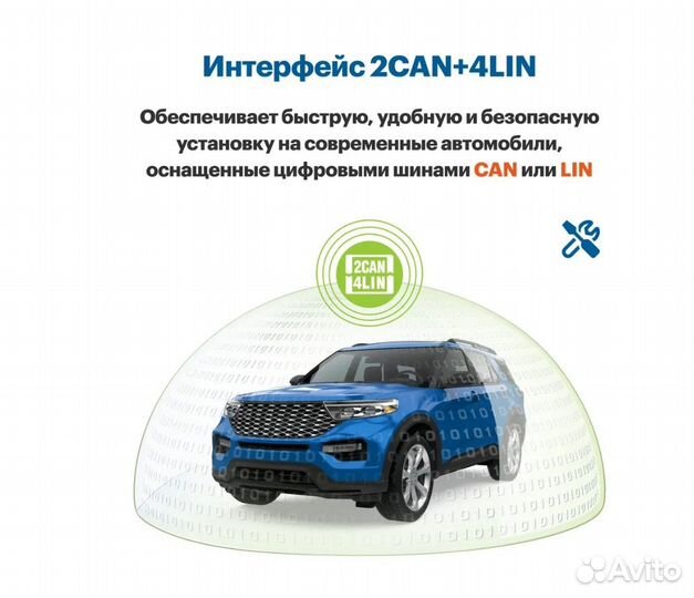 Автосигнализация StarLine E96 V2 BT 2CAN+4LIN ECO