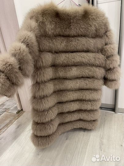 Шуба трансформер песец