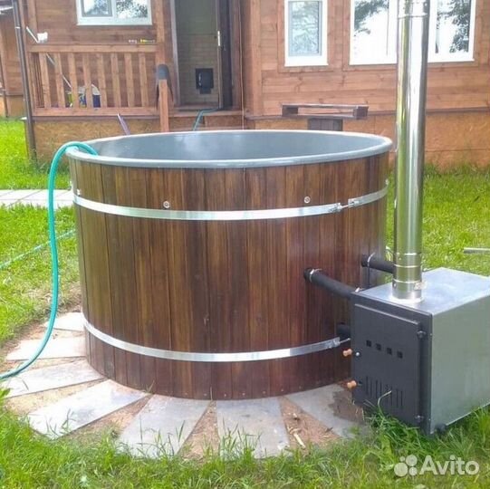 Композитная купель с джакузи и подсветкой L1625