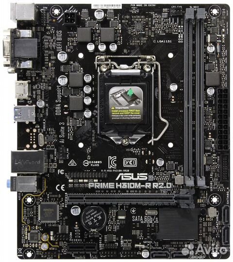 Материнская плата Asus Prime H310M-R R2.0
