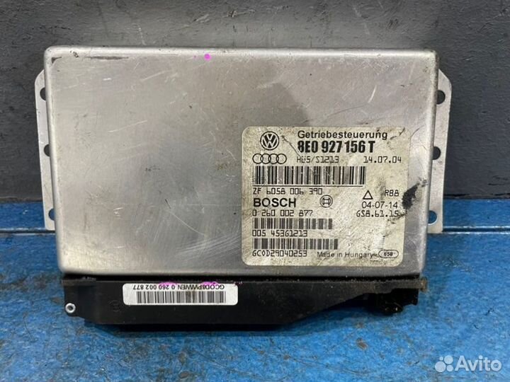 Эбу кпп Audi A4 B6