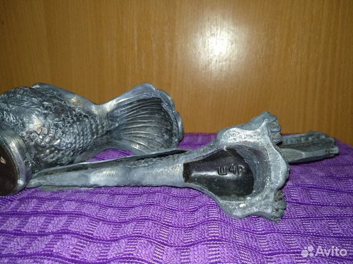 Винтаж Орехокол дракон и солонка из СССР