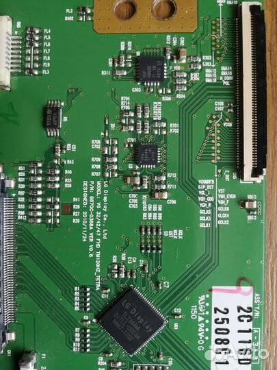 Платы Сам UE40F6100AK sharp LG