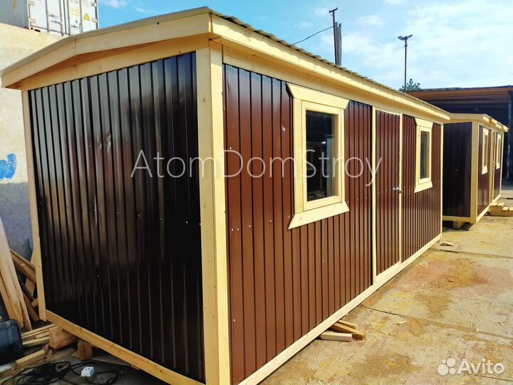 Бытовка для дачи привезем за 6 часов