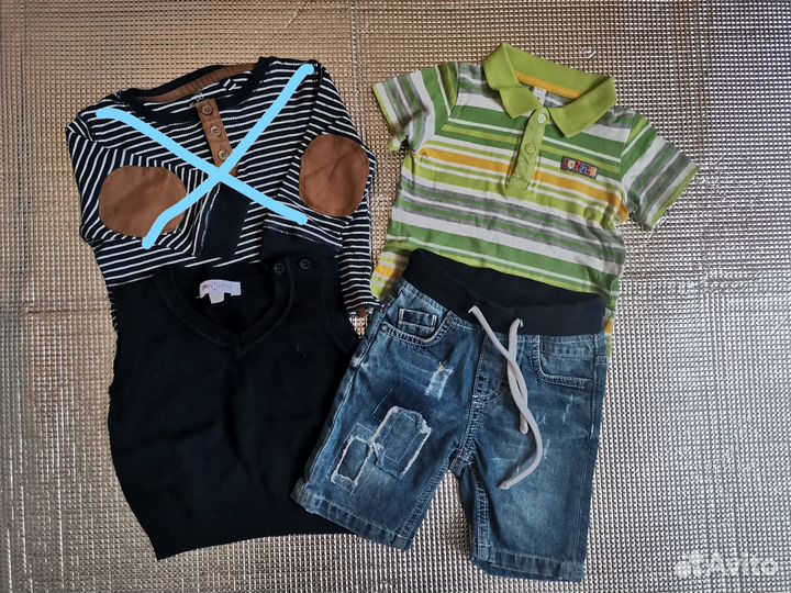 Вещи пакетом для мальчика р-р 74-80