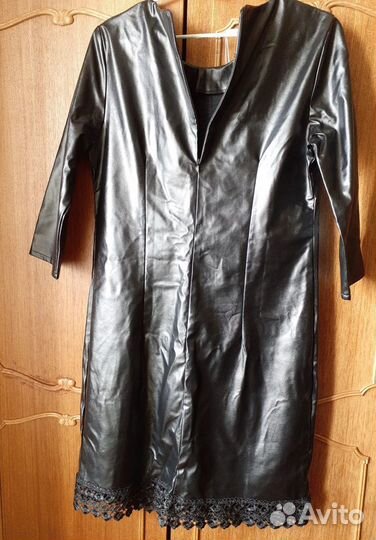 Кожаное платье Zara (новое)