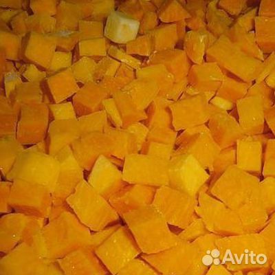 Тыква замороженная 1*1 см / овощи замороженные