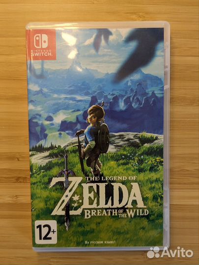 Игра Nintendo switch Zelda breath of the wild