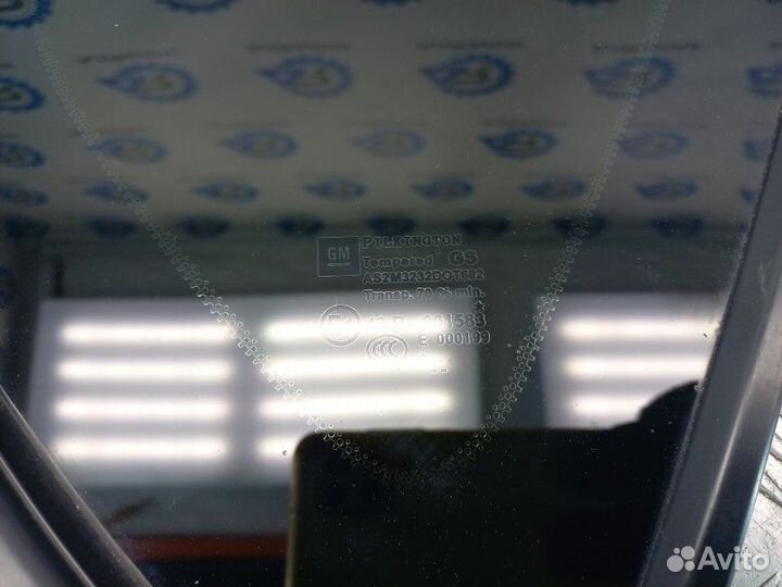 Стекло кузовное заднее правое Opel Astra J 1.6