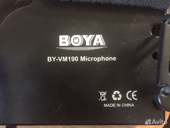 Накамерный микрофон boya BY-VM190