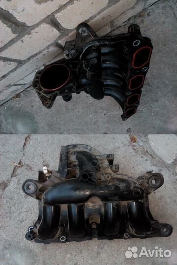 Впускной коллектор EP6C турбо 1.6 Citroen Peugeot