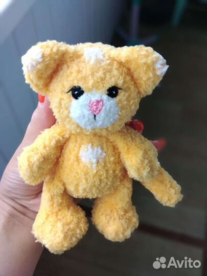 Вязаный котёнок