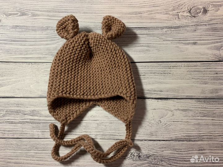 Шапка с ушками