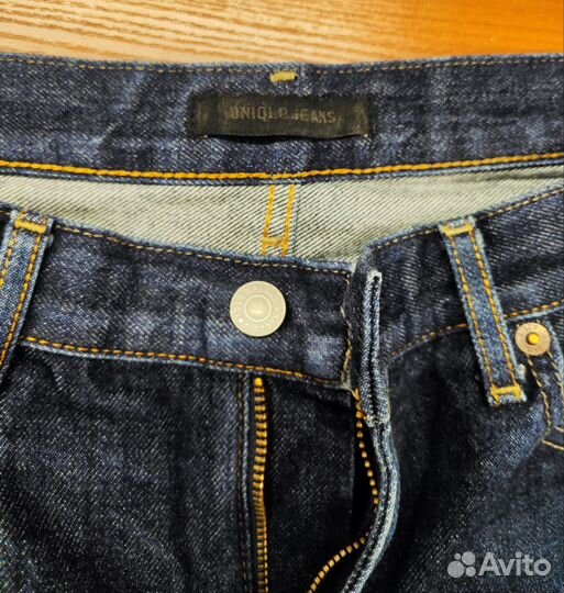 Джинсы uniqlo прямые