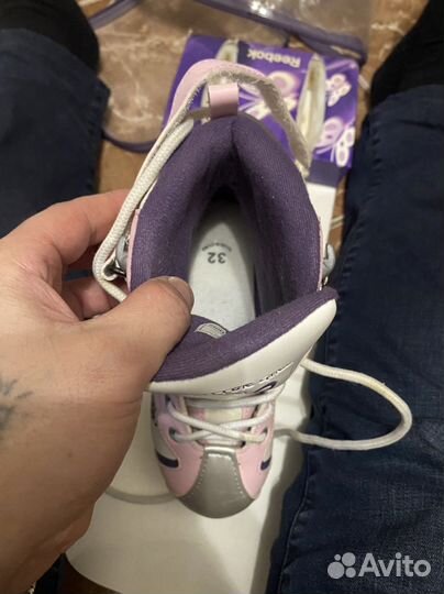 Коньки reebok детские для девочки