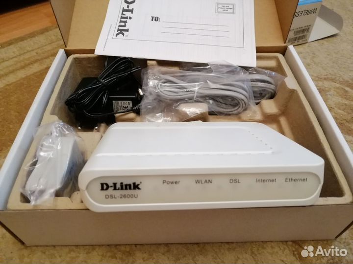 Wifi роутер d-link Dsl 2600u