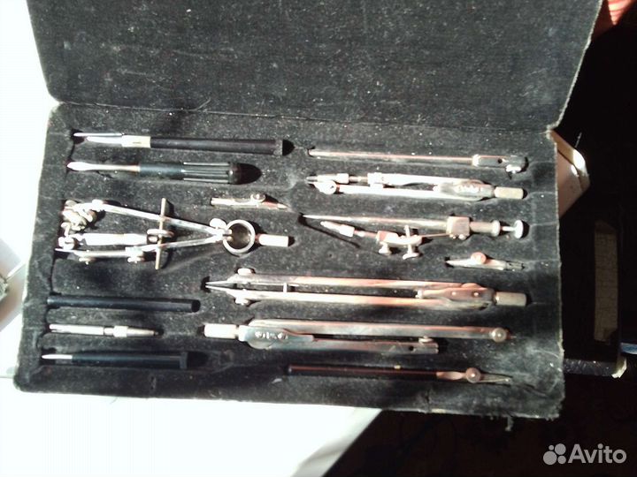 Готовальня СССР 2 шт