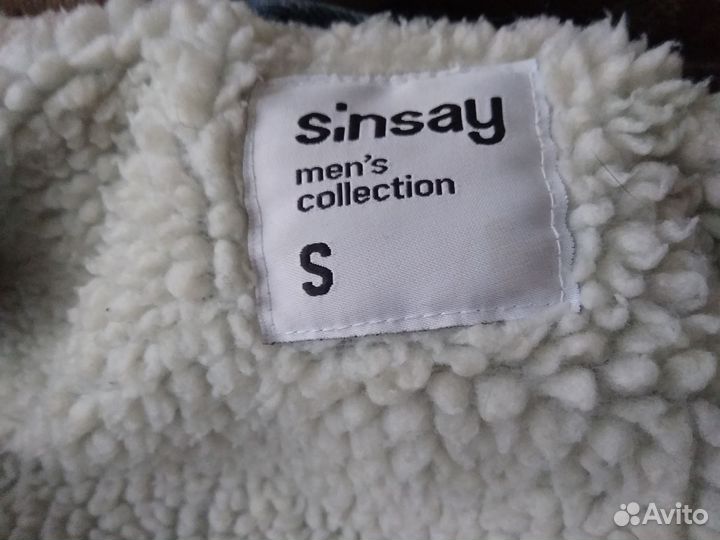 Джинсовая куртка с мехом мужская