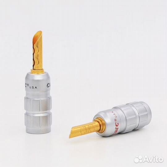 Коннекторы смс позолоченные 