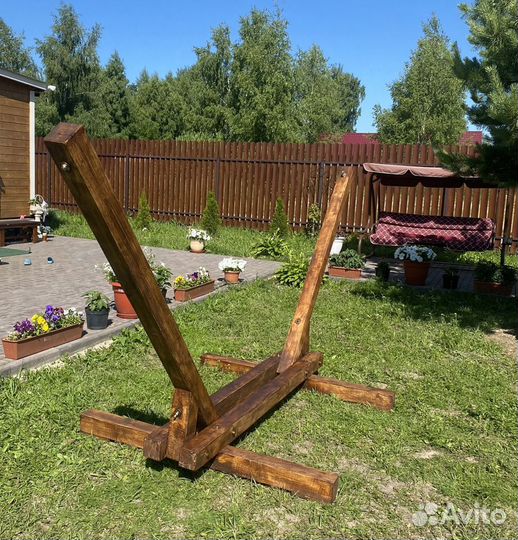 Каркас для гамака деревянный