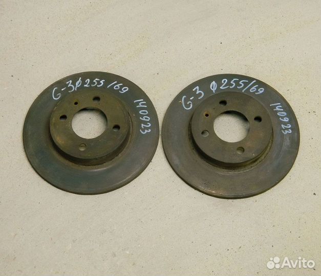 Диск тормозной передний VW Golf 3 1.8