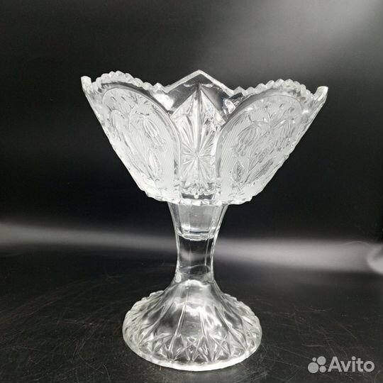 Ваза Колокольчик Для Фруктов Бахметьевский Завод