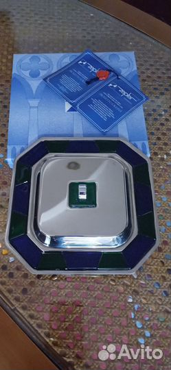 2 эксклюзивных блюда zepter для сервировки стола