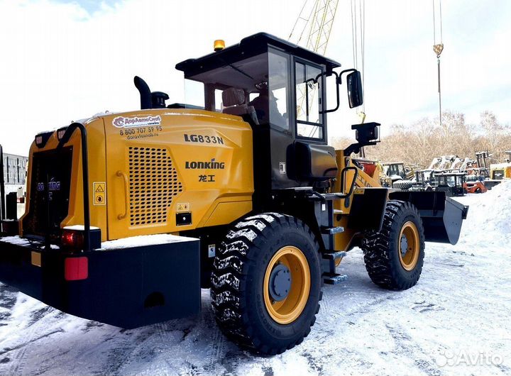 Фронтальный погрузчик Lonking LG833N, 2023