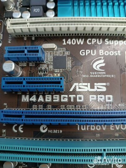 Материнская плата Socket AM3 asus M4A89GTD PRO