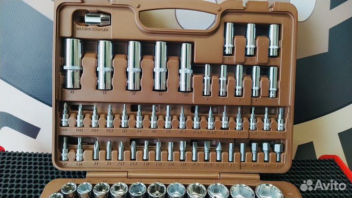 Набор инструмента Ombra 94 предмета + фонарь