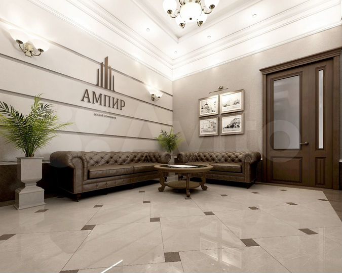 3-к. квартира, 105,6 м², 2/13 эт.