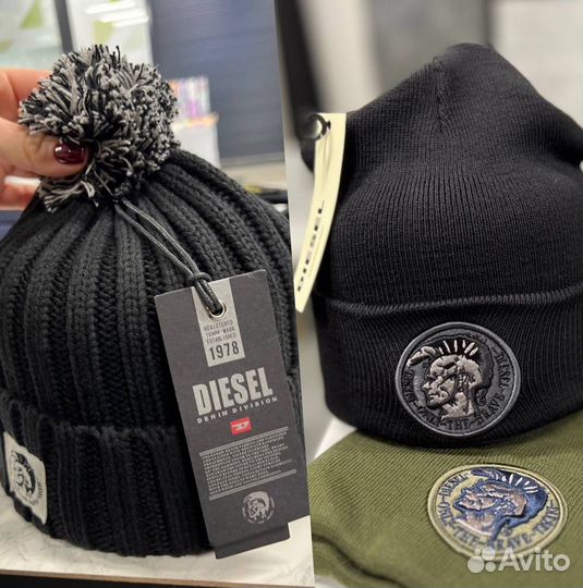 Мужская шапкa diesel