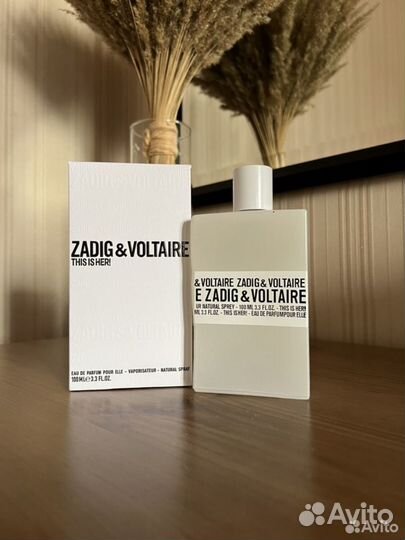 Духи Zadig voltaire this is her парфюм задиг