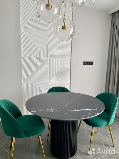 Обеденный стол круглый style под заказ