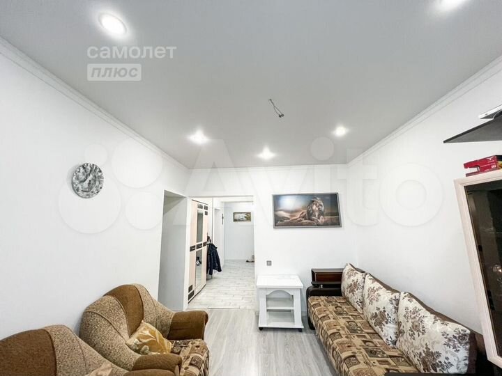 3-к. квартира, 57,8 м², 2/2 эт.