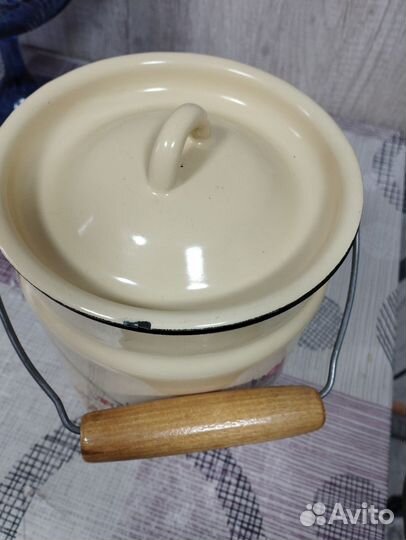 Бидон эмалированный СССР