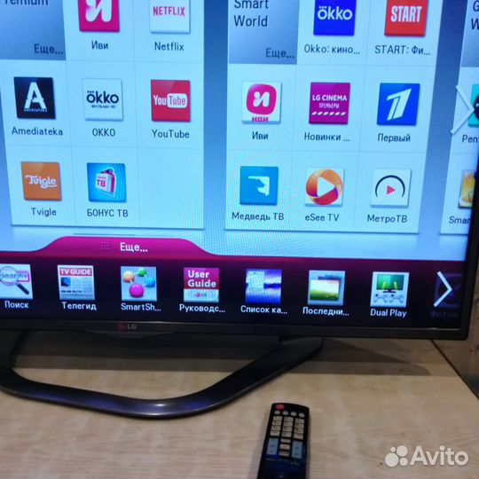 Телевизор SMART tv 43 бу