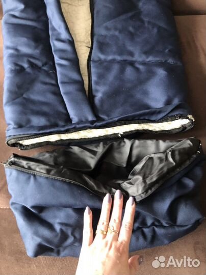 Зимний конверт в коляску