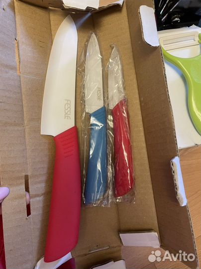 Новый набор керамических ножей