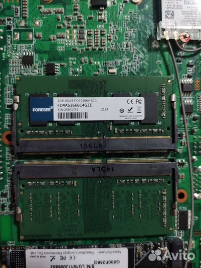 SO-dimm DDR4 2x4 Gb 2666 MHz