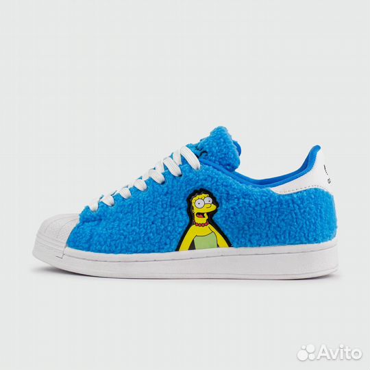 Кроссовки Adidas Superstar x Marge Simpsons