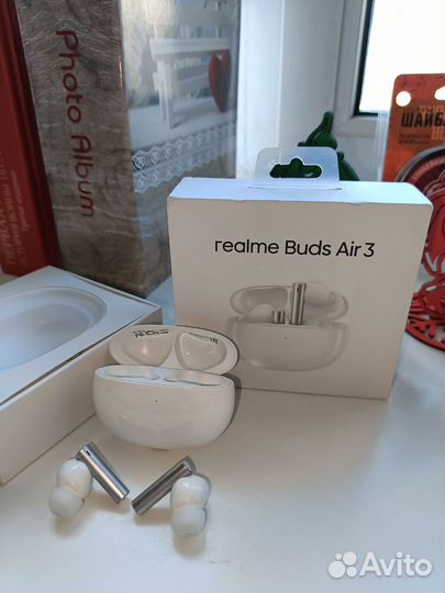 Наушники TWS Realme Buds Air 3 белый