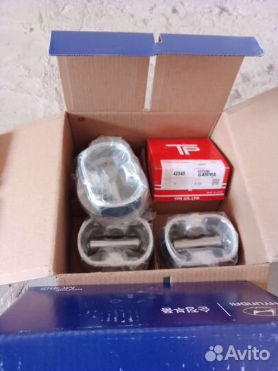 Hyundai solaris ремонтный поршня g4fc g4fa g4fg