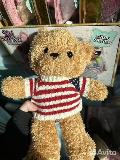 Мягкие игрушки мишки оптом плюшевый мишка 30 см