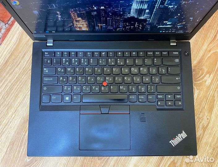 Win 10 Ноутбук для игр работы Lenovo ThinkPad