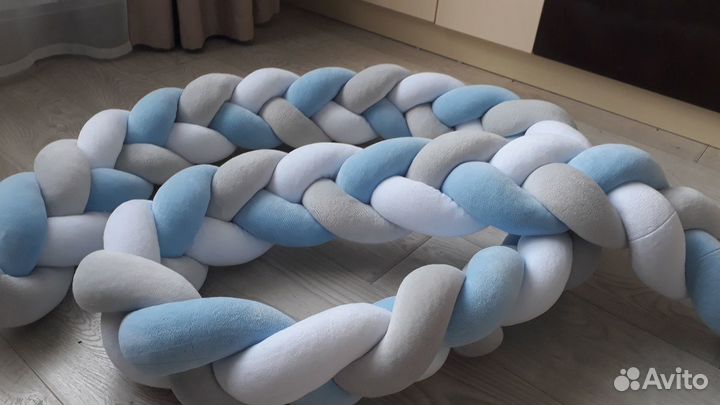 Бортик-косичка