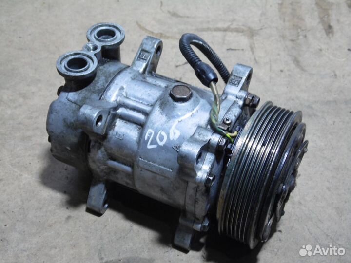 Компрессор кондиционера 1.4 Пежо 206 Партнер М59