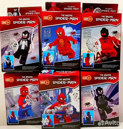 Человек паук лего фигурки