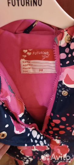 Комбинезон на девочку 98