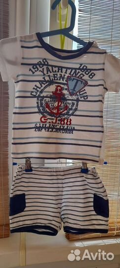 Футболка и шорты для мальчика